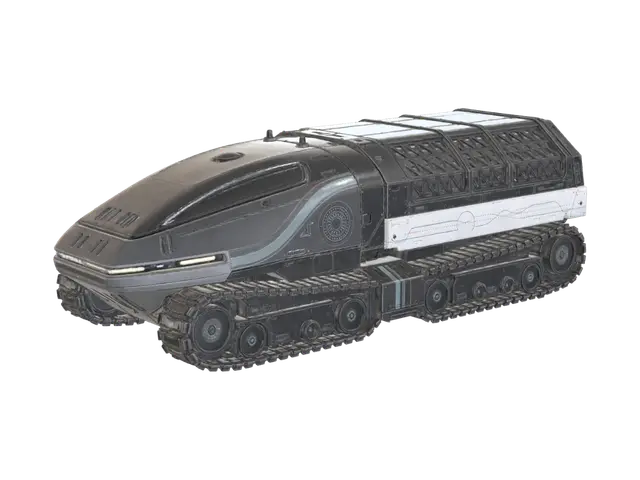 Sámi Arctic Cargo Transporter - Scandinavian 3D model, vytvořený pomocí AI