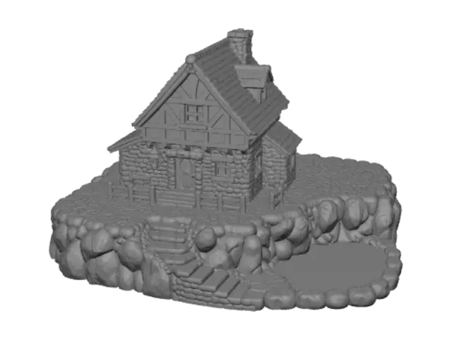3D model for The Emberstone Cottage