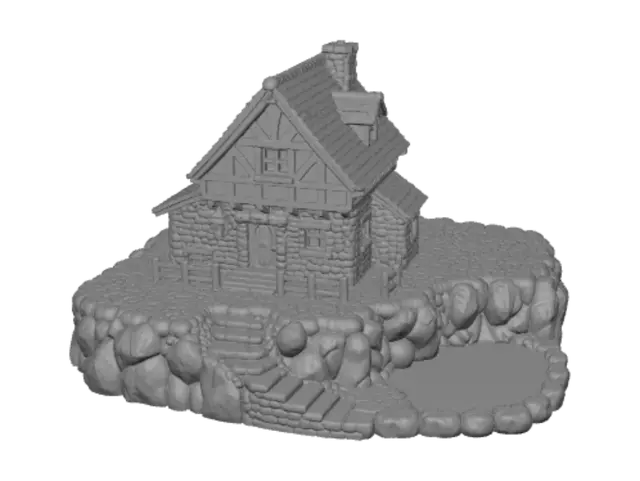 3D model for The Emberstone Cottage