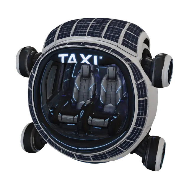 3D model for Hydrogen Taxi Pod