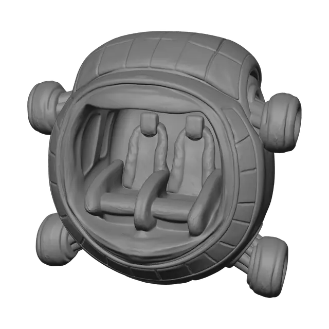 3D model for Hydrogen Taxi Pod