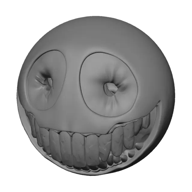 3D model for Pink Skull Smile