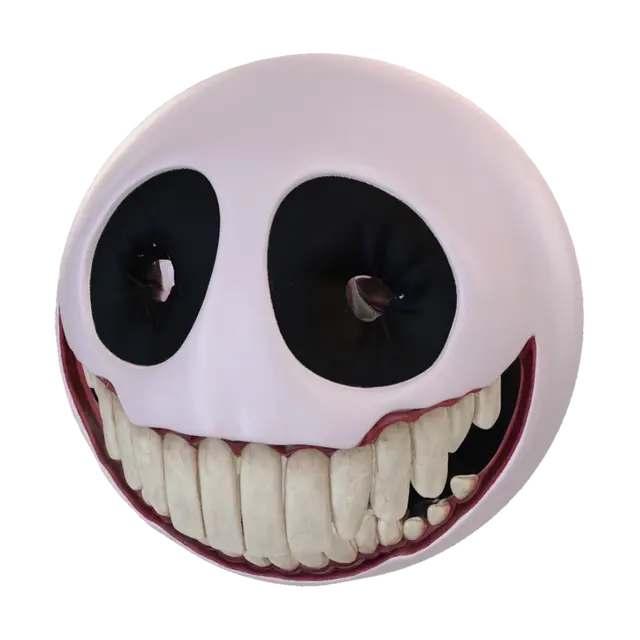 3D model for Pink Skull Smile