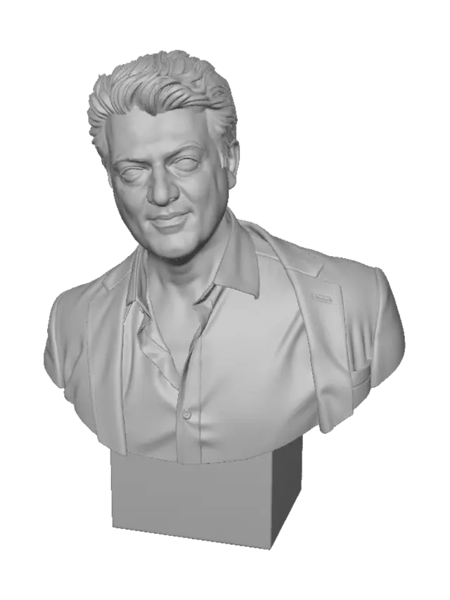 3D model for Silver-Haired Smile