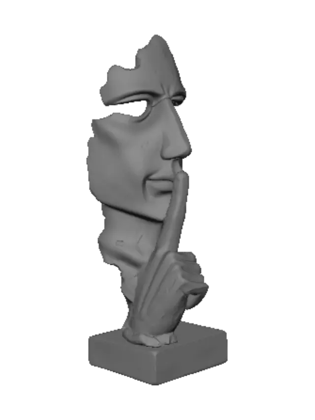 3D model for The Silent Thinker