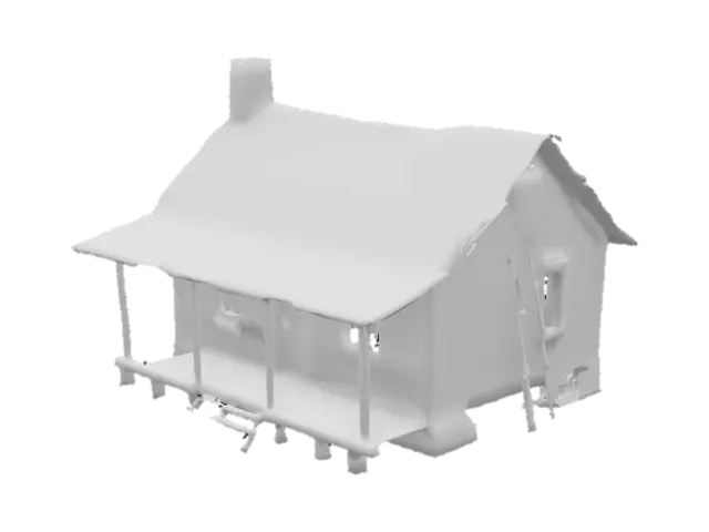 3D model for Rustic Cabin