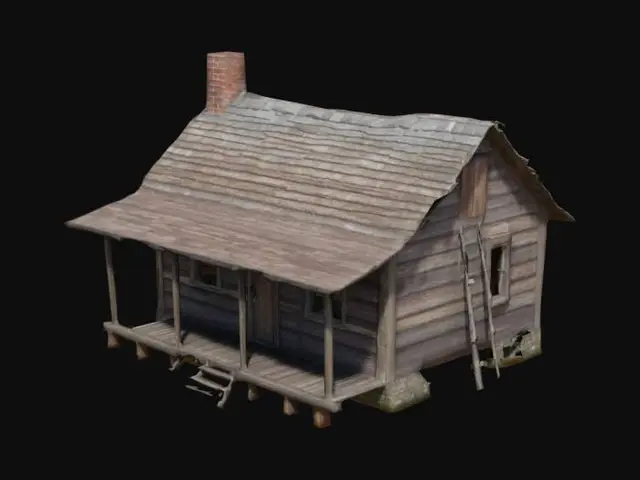 3D model for Rustic Cabin