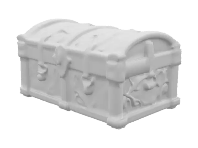 3D model for Antique Treasure Chest