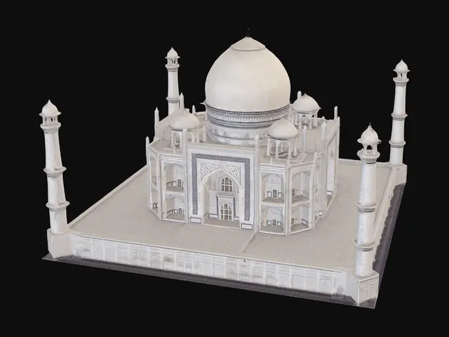 3D model for Taj Mahal