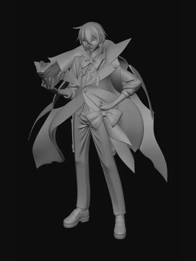 3D model for Starlit Conjurer
