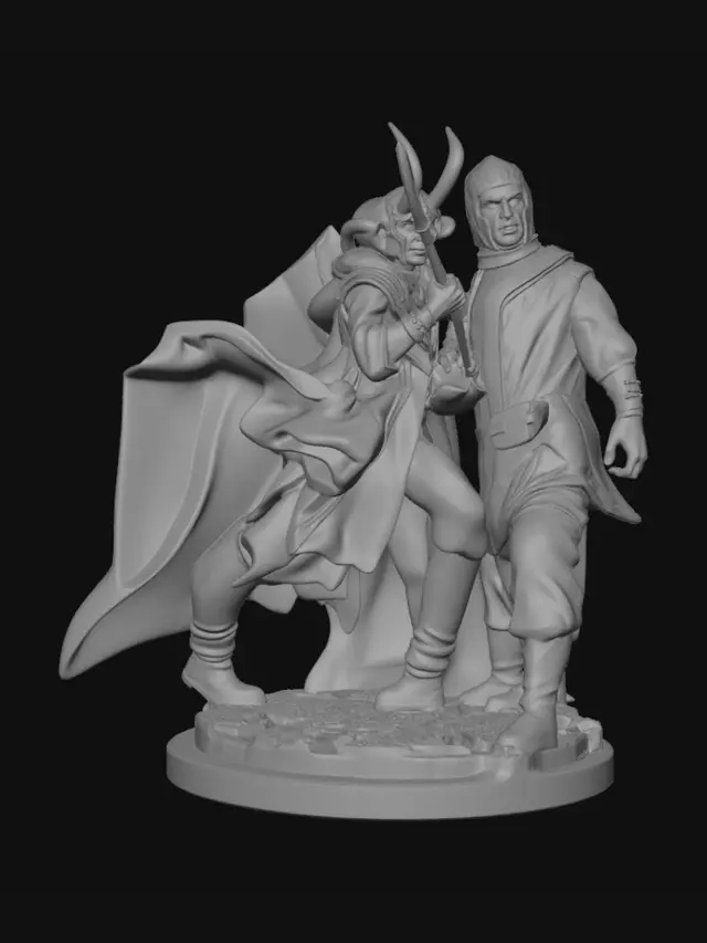 3D model for Loki, God of Mischief