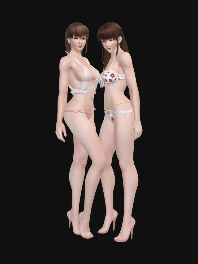 3D model for Two at the Beach