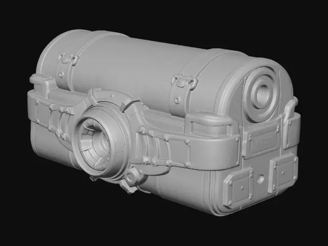 3D model for Cybernetic Medkit
