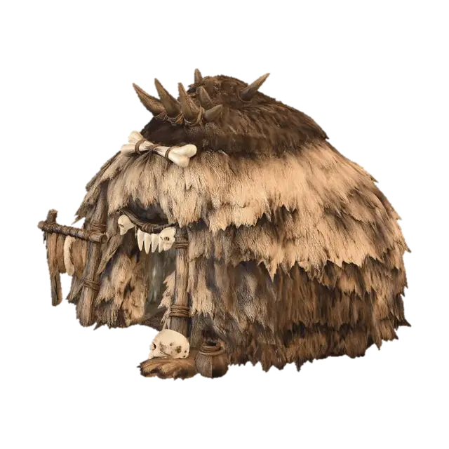 House of Teeth - Grimdark 3D model, vytvořený pomocí AI