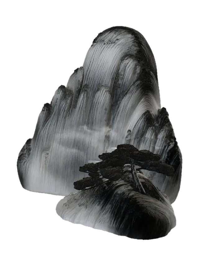 3D model for Mist-Shrouded Summit