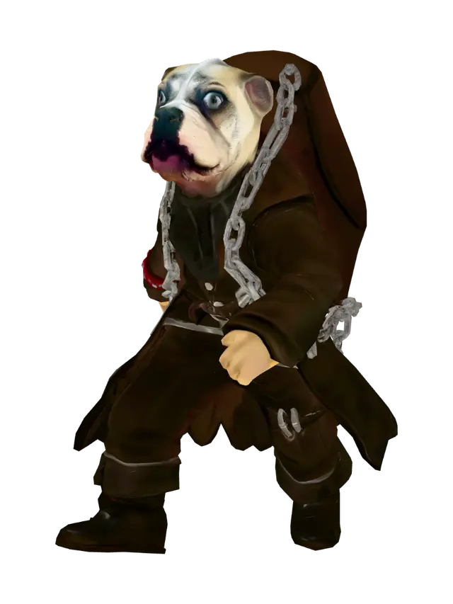 3D model for Chainbound Bulldog