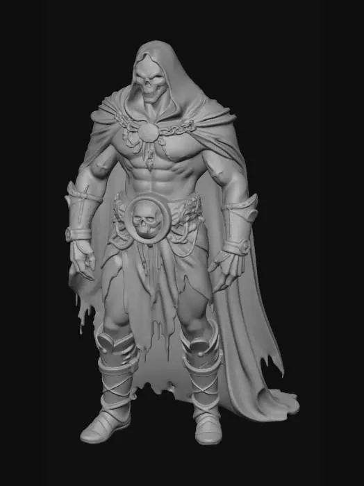 3D model for Skullbound Death Knight