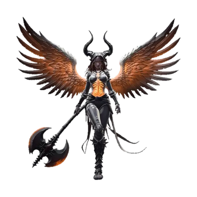 3D model for Fallen Valkyrie