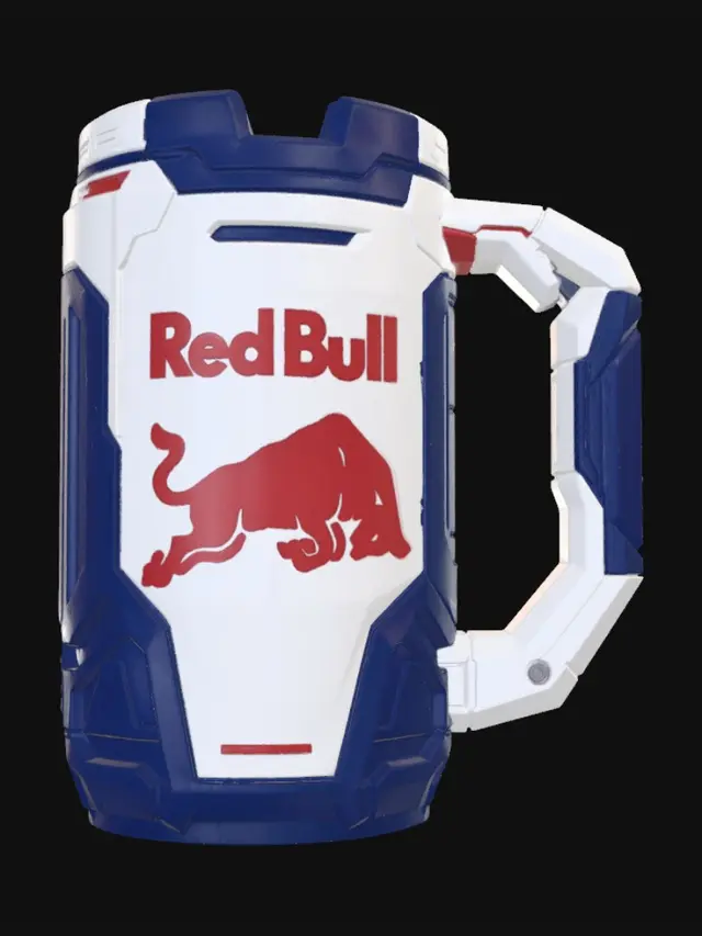 3D model for Red Bull Charging Bull Mug