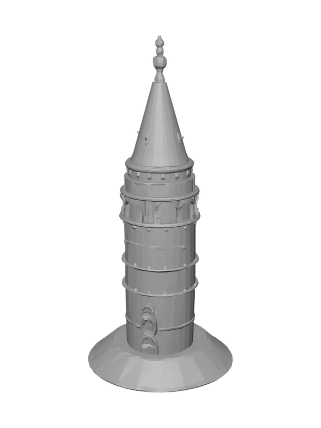 3D model for Galata Tower Miniature