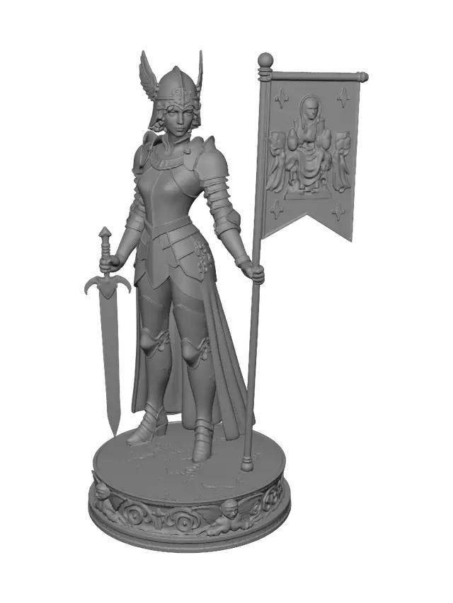 3D model for Guardian of the Gilded Banner