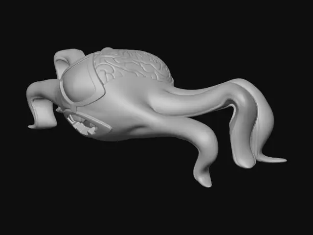 3D model for dna alien