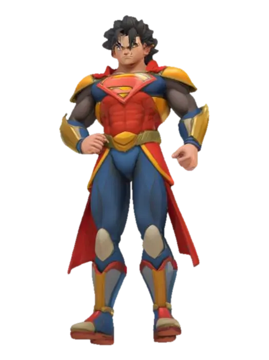 in the style of a fortnite character design. the body should be strong and well… - Super 3D model, vytvořený pomocí AI