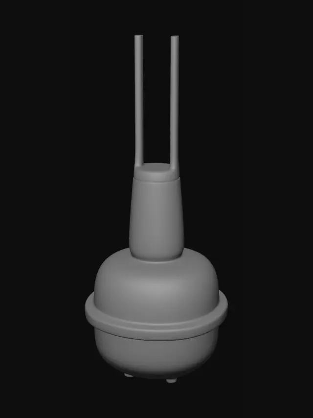 3D model for Nasal bulb syringe