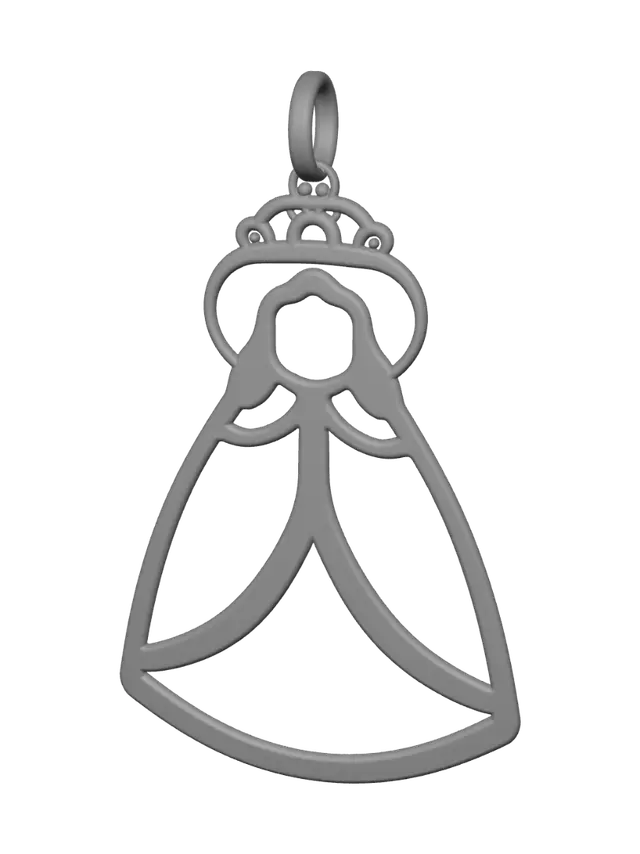 3D model for Angel Pendant