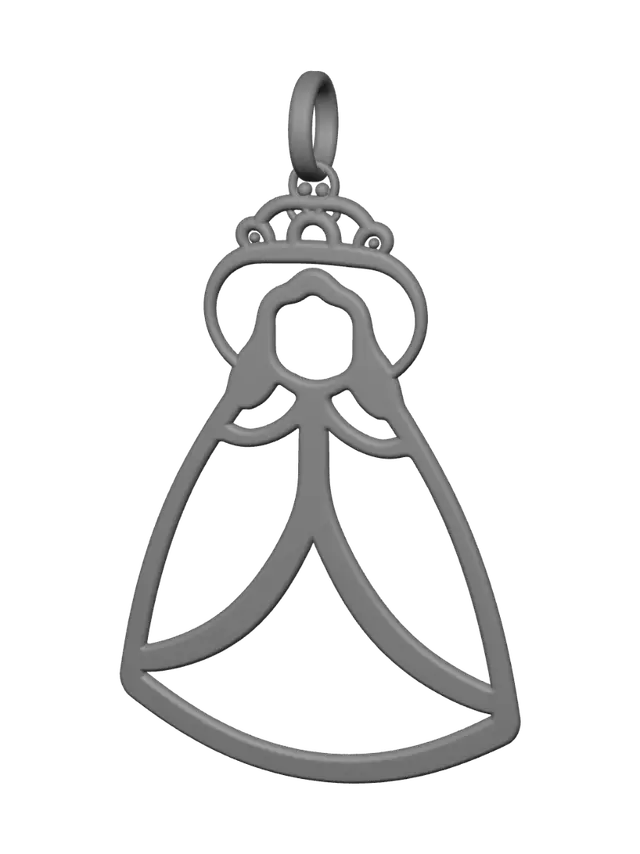 3D model for Angel Pendant