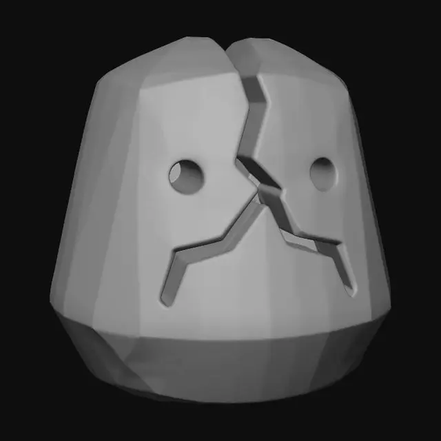 3D model for Split Stone Faces