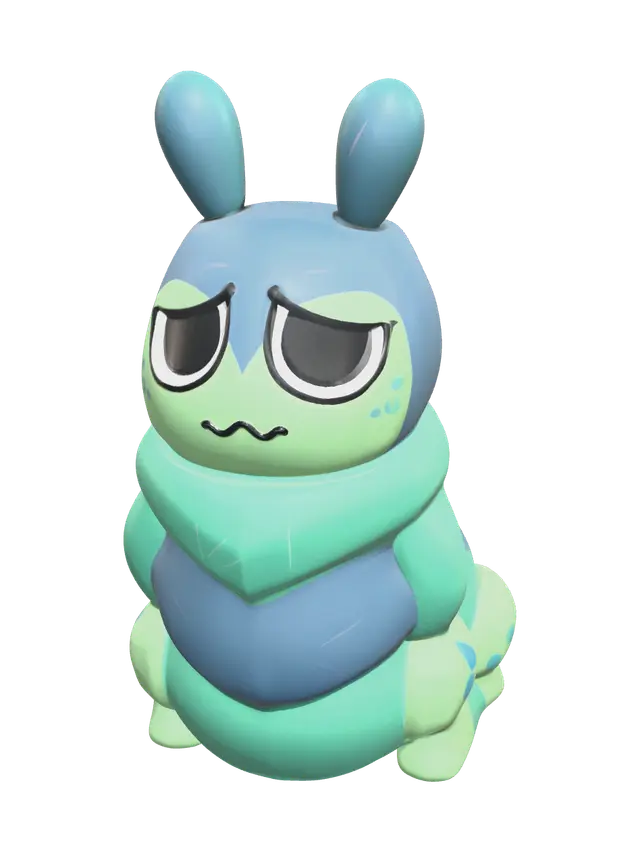 3D model for Stylized Dandy'S World Squirm