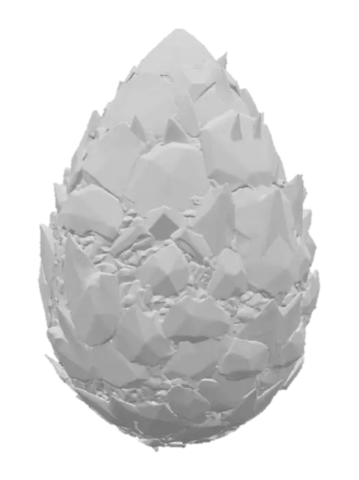 3D model for Mystical Crystal Egg
