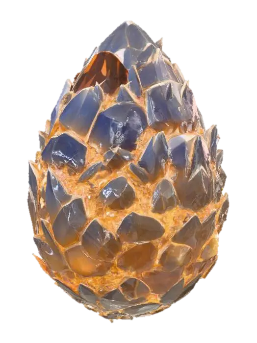 3D model for Mystical Crystal Egg