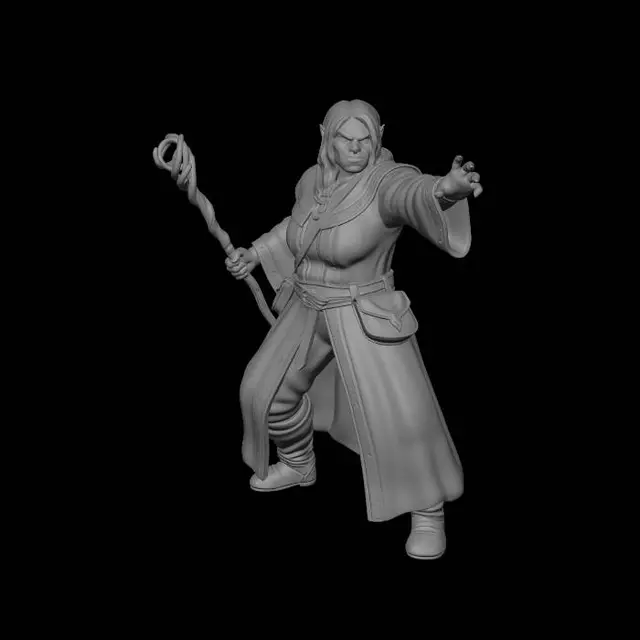 3D model for Ogress Sorceres - Wyrdwood Creations