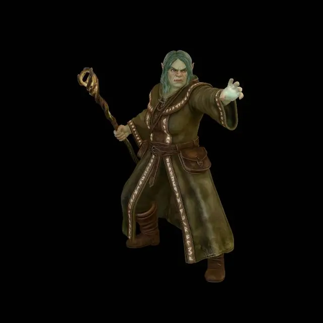 3D model for Ogress Sorceres - Wyrdwood Creations