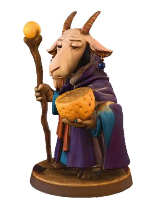3D model for Cheese Wizard