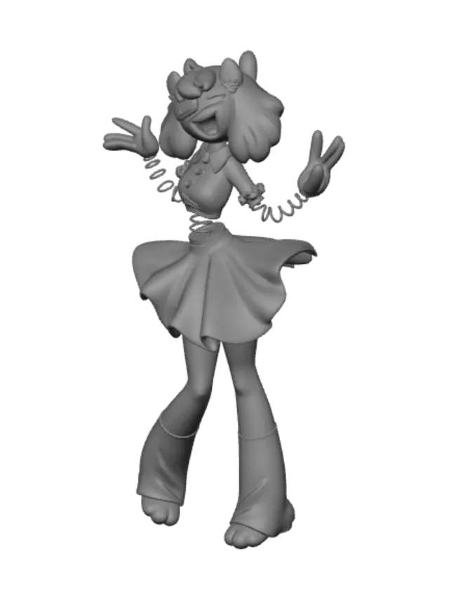 3D model for Rainbow Carnival Dancer