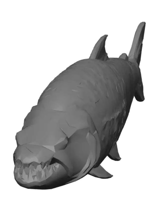 3D model for Toothy River Predator