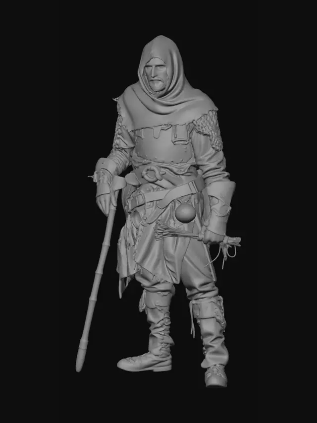 3D model for Wasteland Wanderer