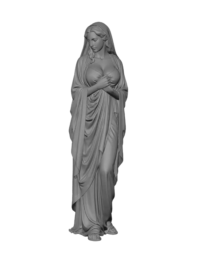 3D model for Veiled Serenity