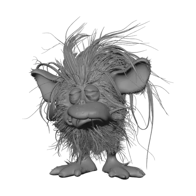 3D model for Hairstorm