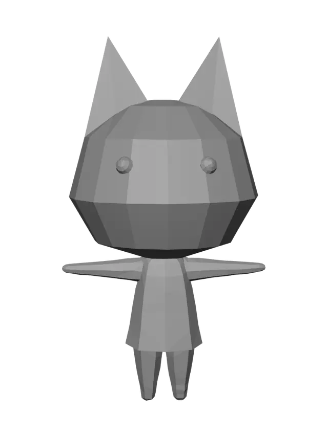 3D model for Chibi Bunny