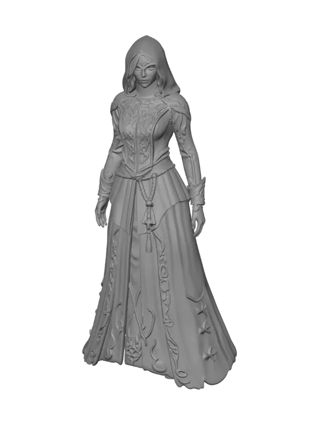 3D model for Midnight Duchess