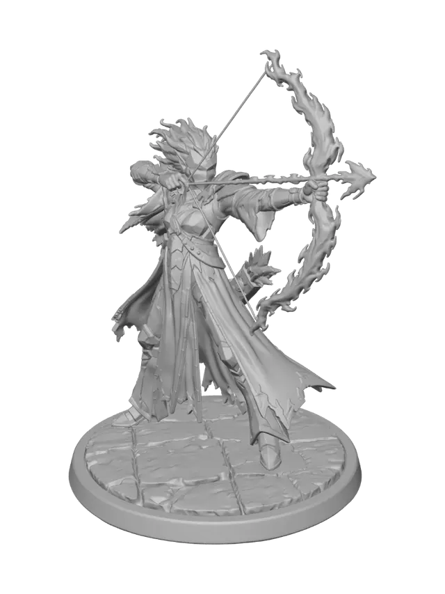 3D model for Emberstorm Archer