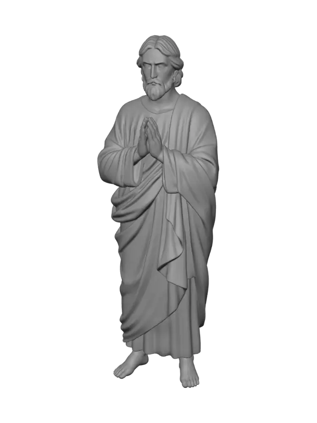 3D model for Christ in Prayer
