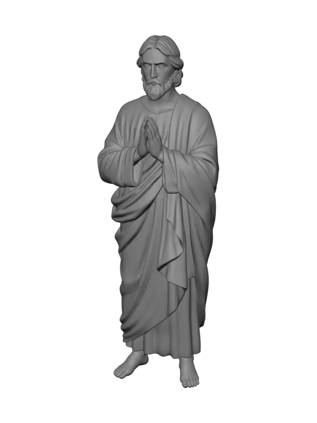 3D model for Christ in Prayer