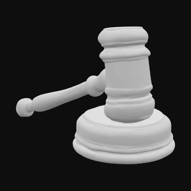 3D model for Gavel Authority