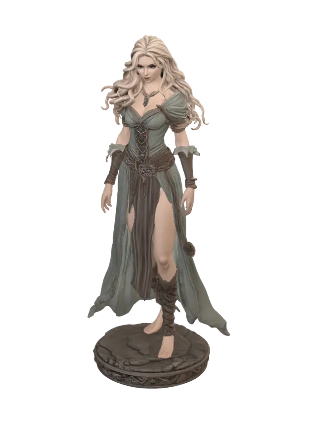 3D model for Dawnlit Warrior