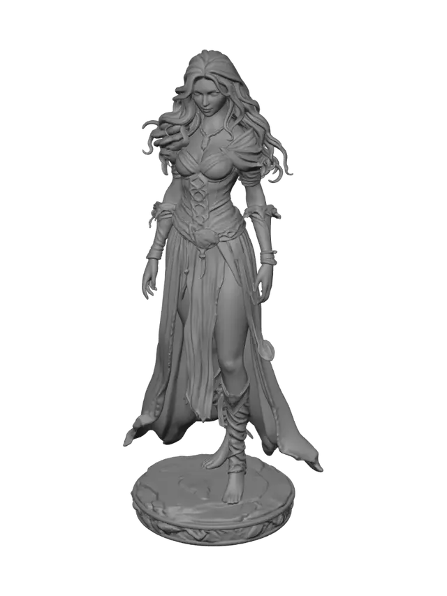 3D model for Dawnlit Warrior